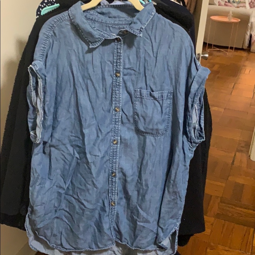 American Eagle Chambray Shirt